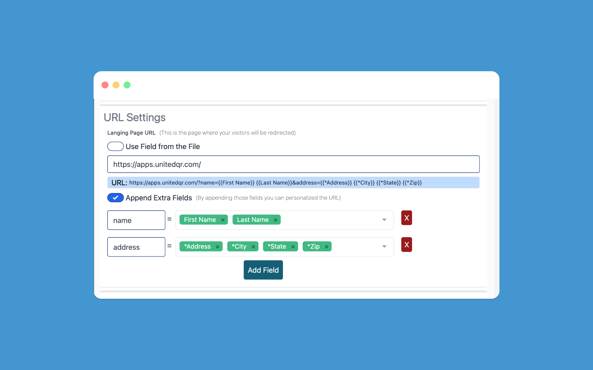 Add Query Parameters for Deeper Personalization